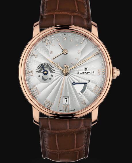 Blancpain Villeret Watch Price Review Demi-Fuseau Horaire Demi-Savonnette Replica Watch 6665 3642 55B